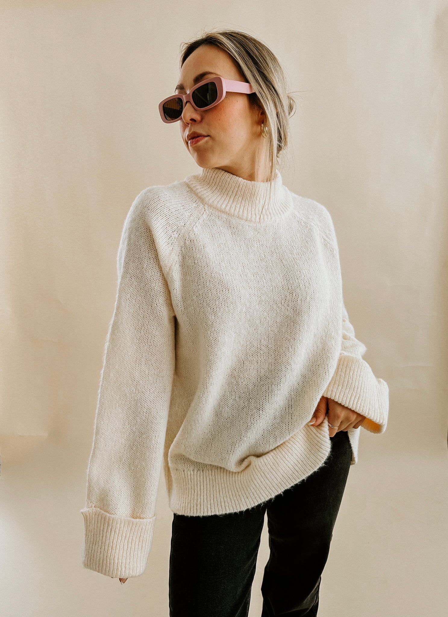 Caylan Cream Sweater