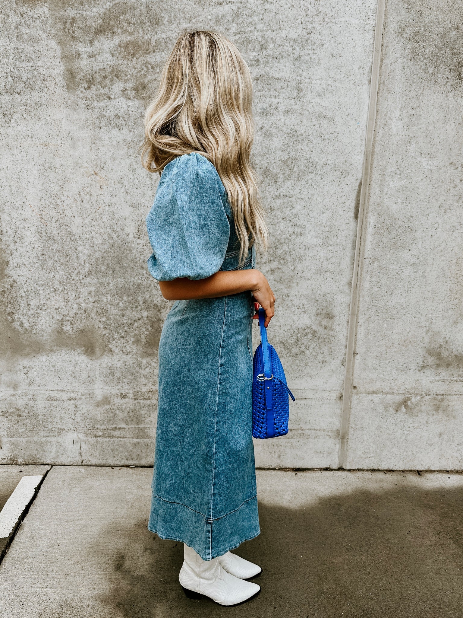 Dylan Denim Midi