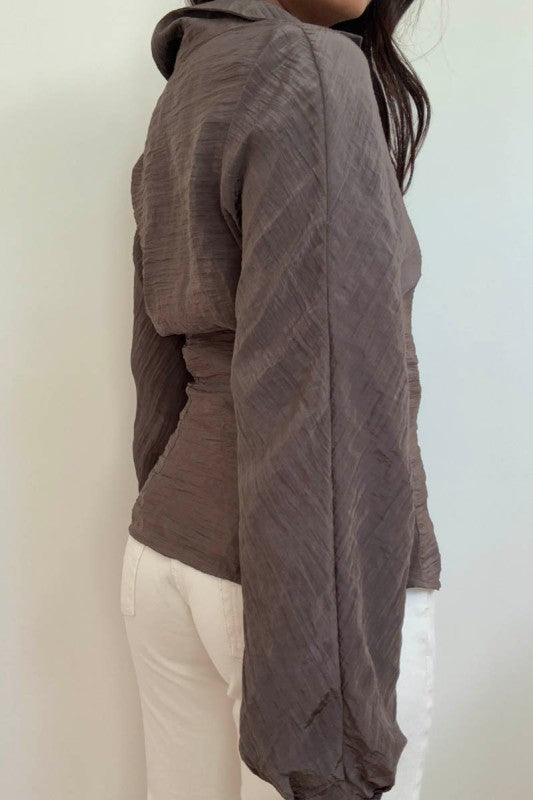 Celine Crinkled Top