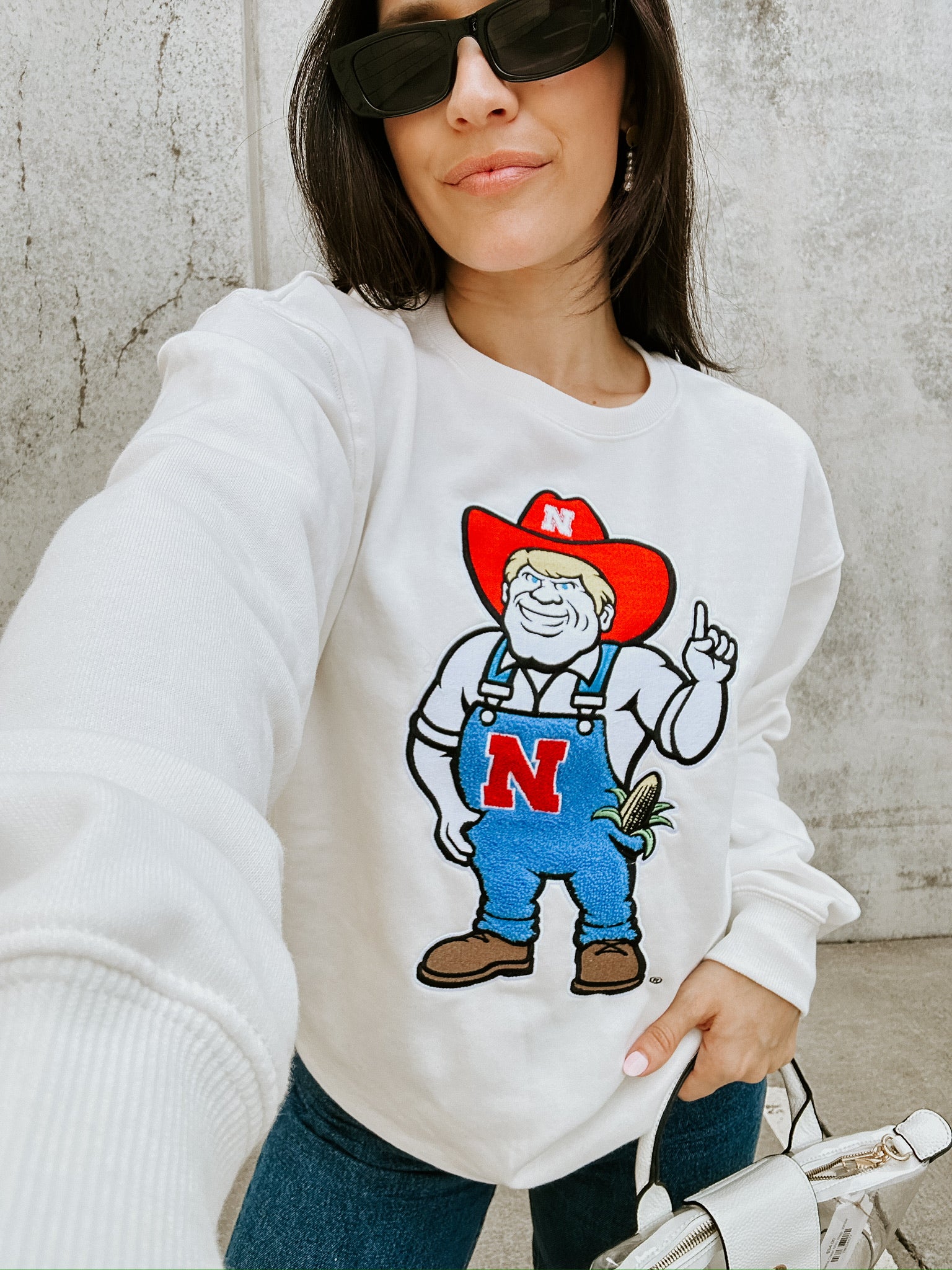Herbie Chenille Crewneck