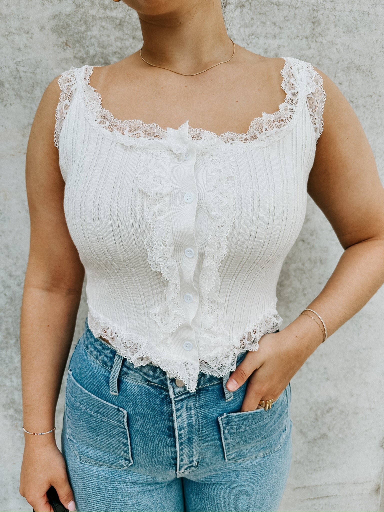 Cami Lace Top