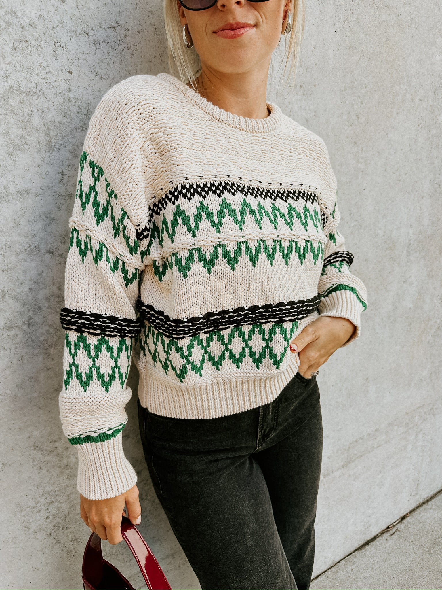 Brayden Patterned Sweater