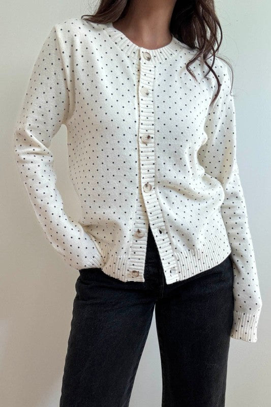 Paige Polka Dot Cardigan