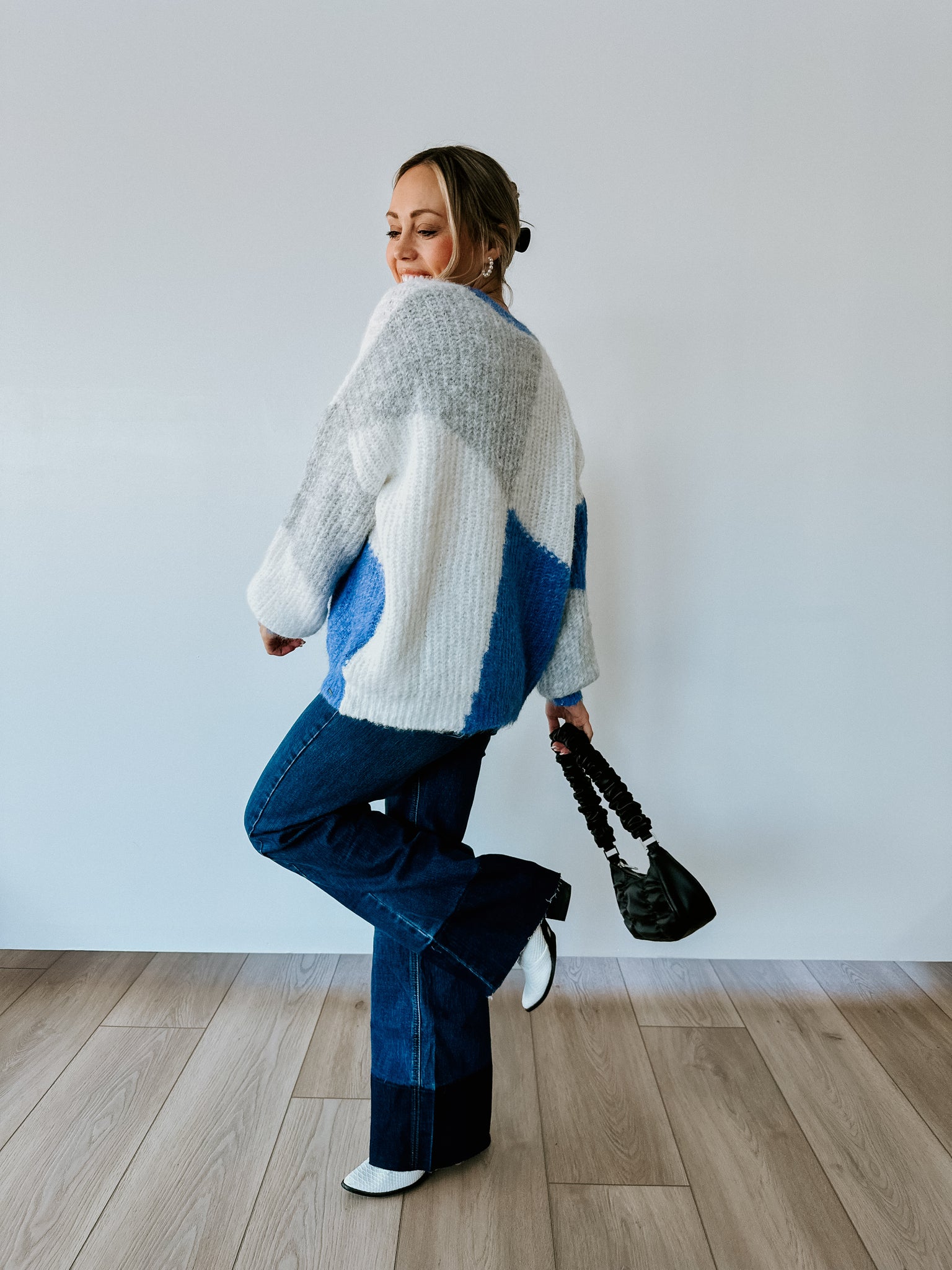 Caroline Color Block Sweater