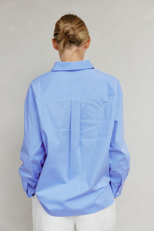 Annalise Stripe Button Down