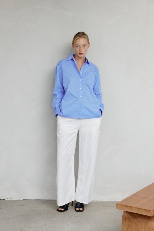 Annalise Stripe Button Down