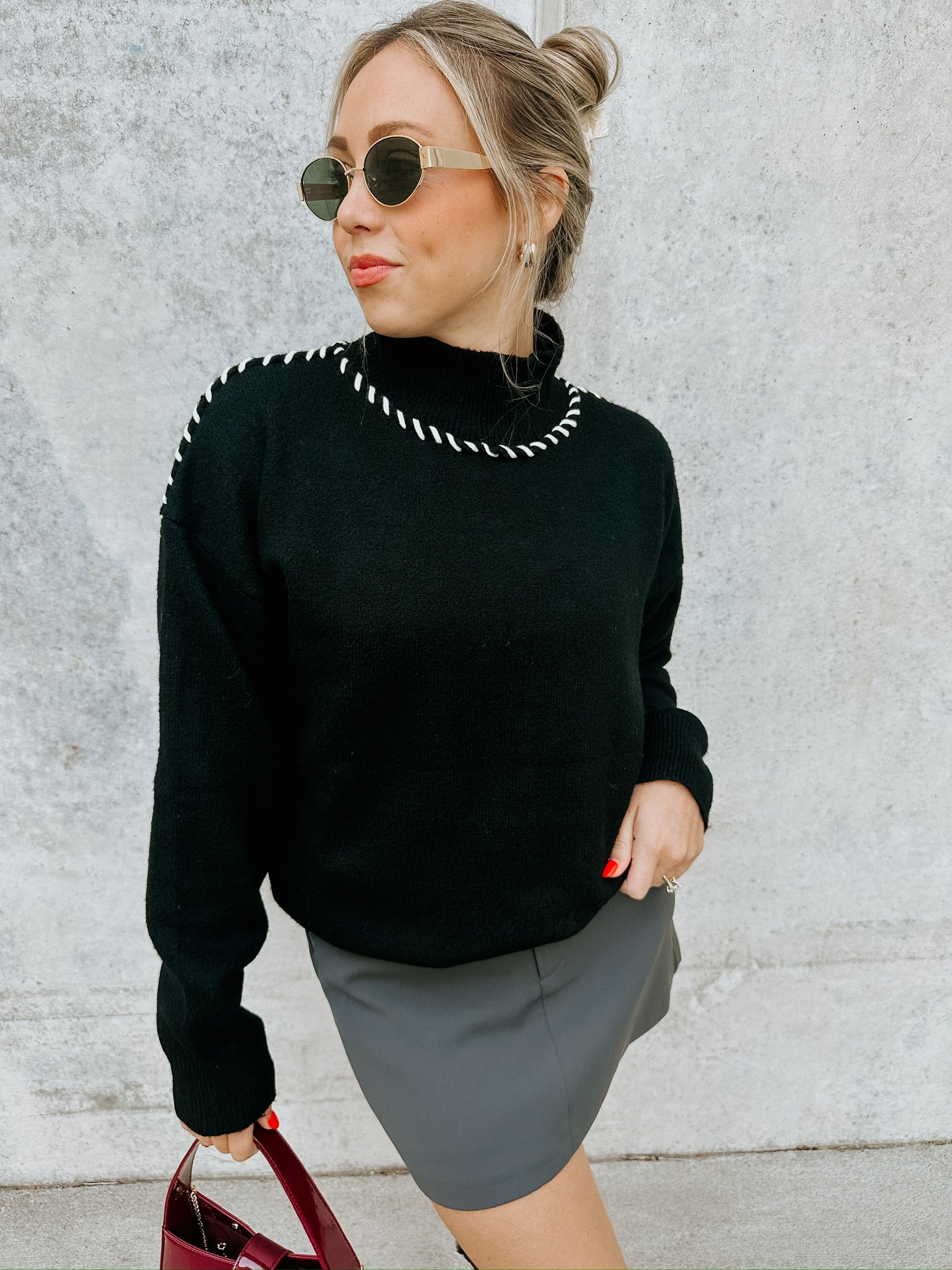 Rowan Contrast Stitch Sweater