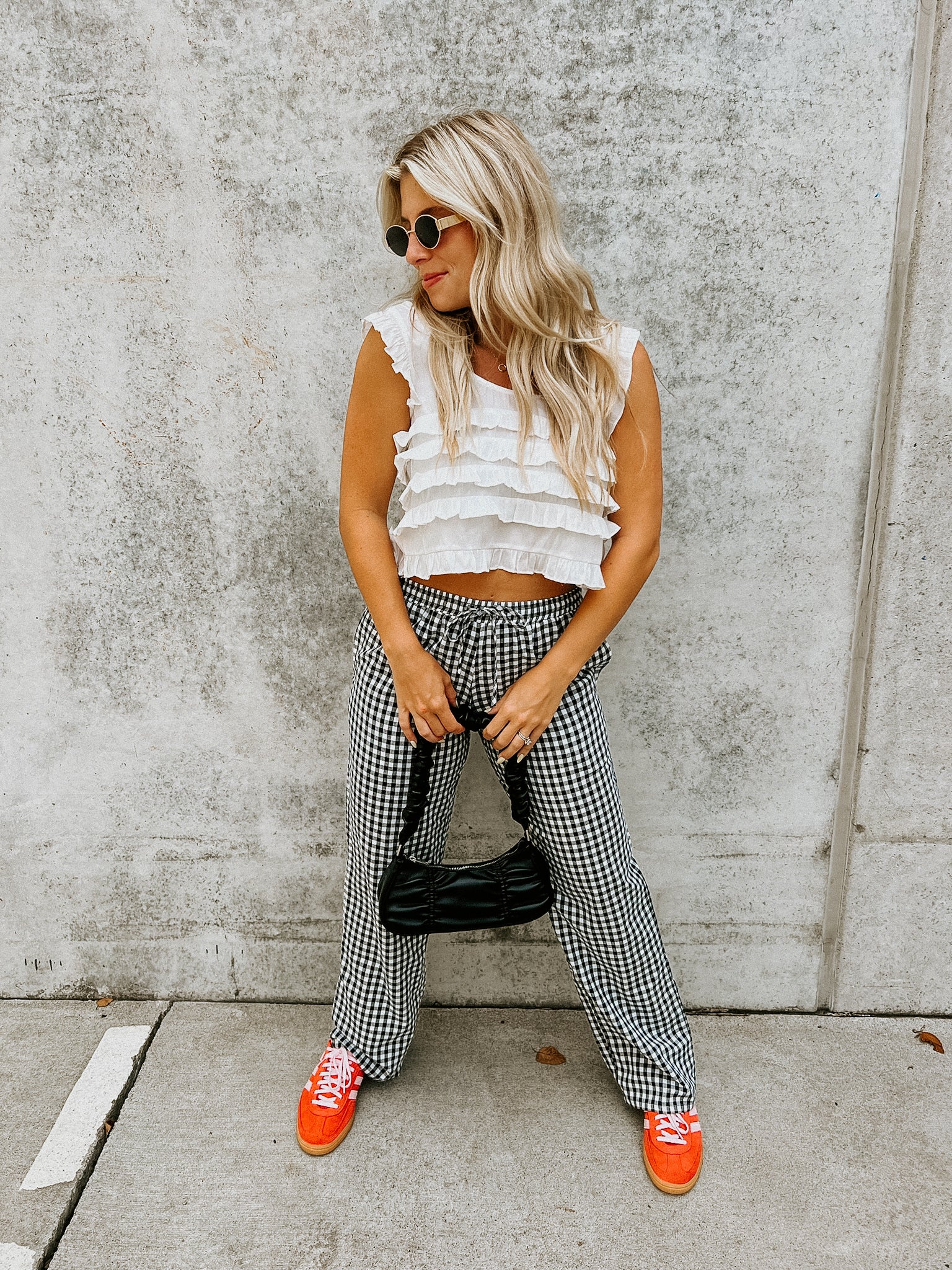 Noelle Gingham Pants