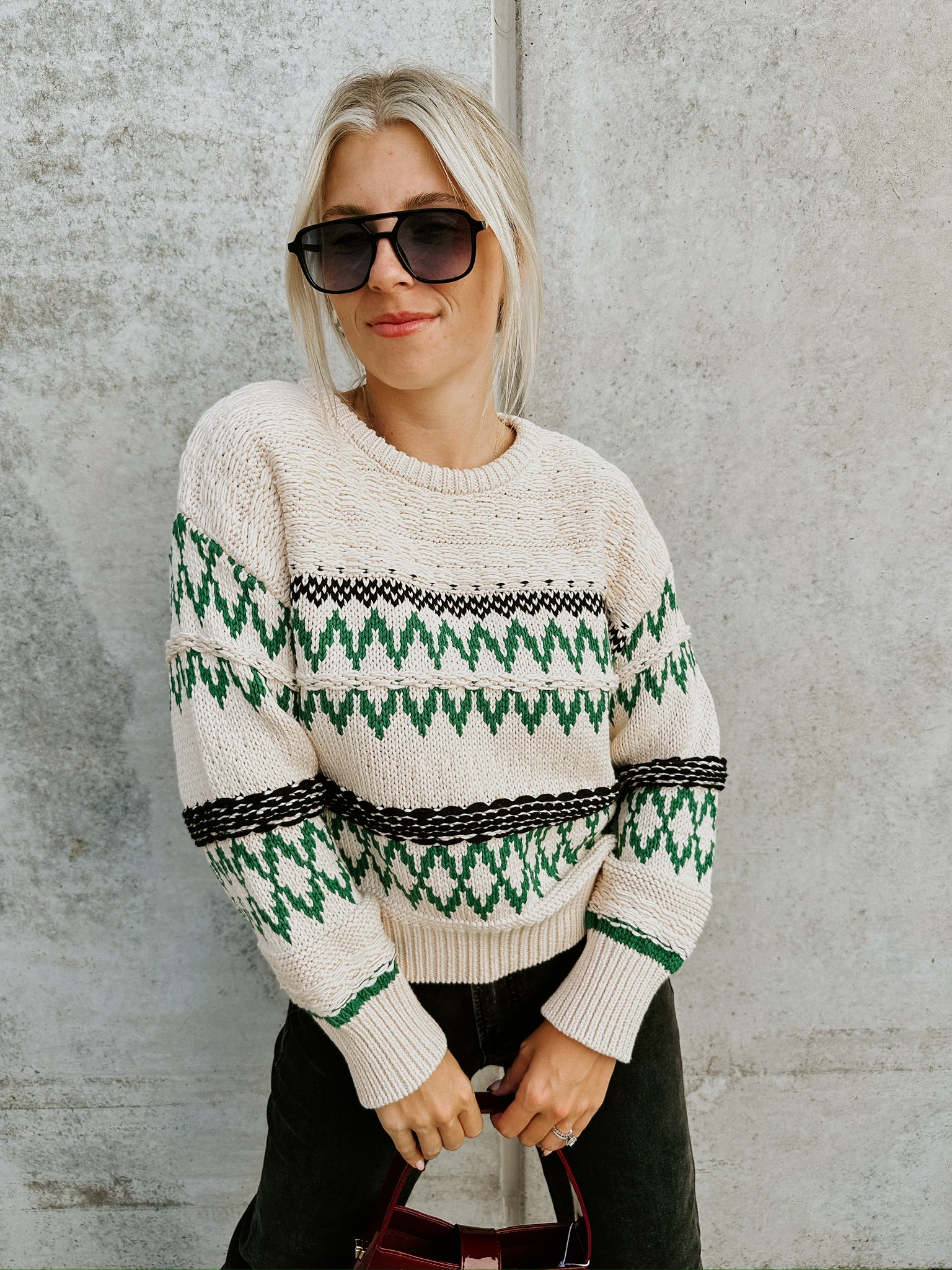 Brayden Patterned Sweater