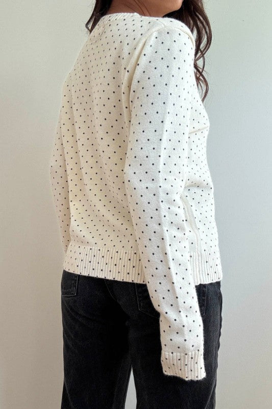 Paige Polka Dot Cardigan