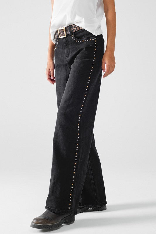 Sloane Studded Denim