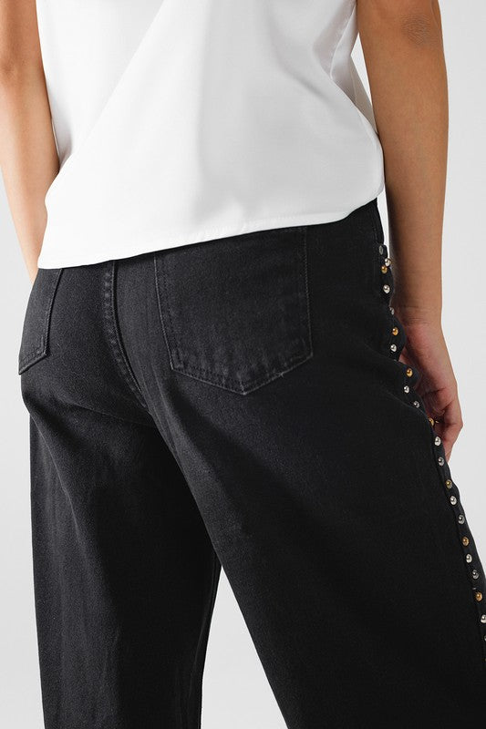 Sloane Studded Denim