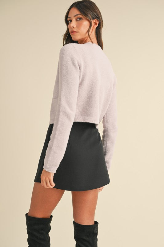 Layla Lavender Cardigan Set