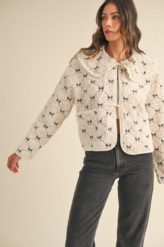 Bailey Bow Embroidered Jacket