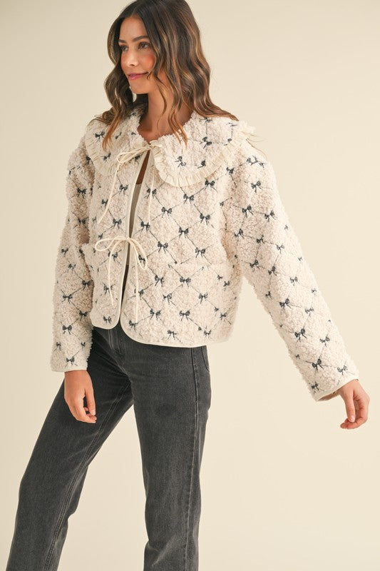 Bailey Bow Embroidered Jacket