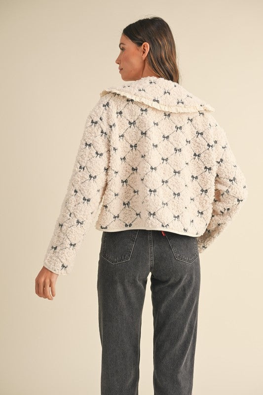 Bailey Bow Embroidered Jacket