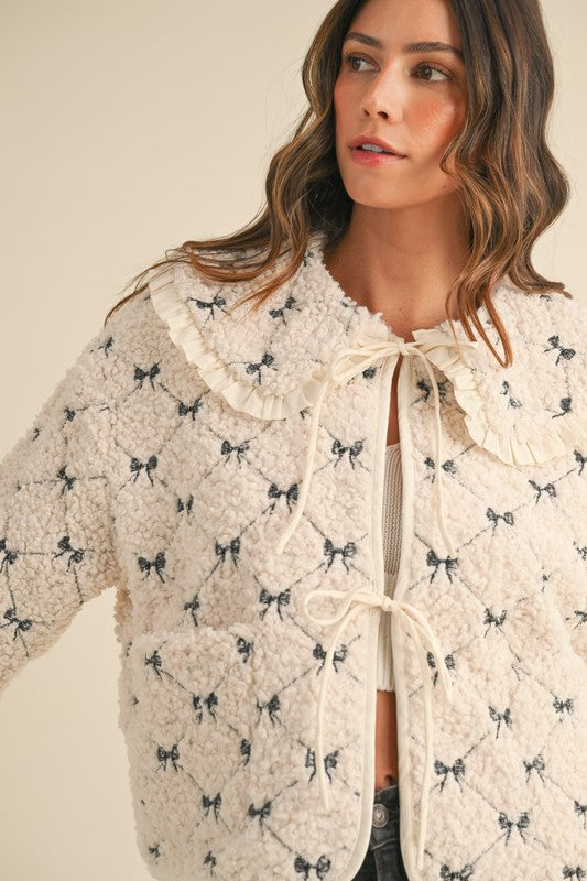 Bailey Bow Embroidered Jacket