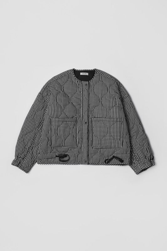 Rochelle Gingham Jacket- Black