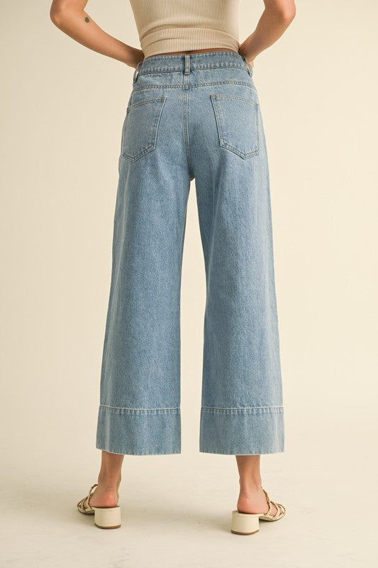 Wendy Wide Hem Denim