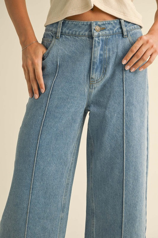 Wendy Wide Hem Denim