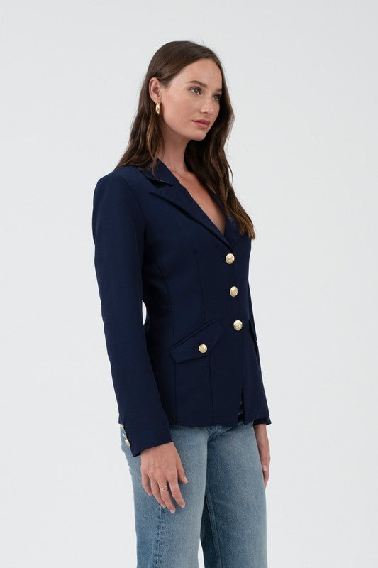 Nicole Navy Blazer