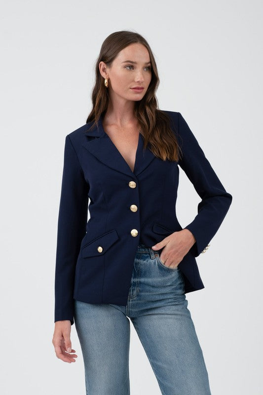 Nicole Navy Blazer