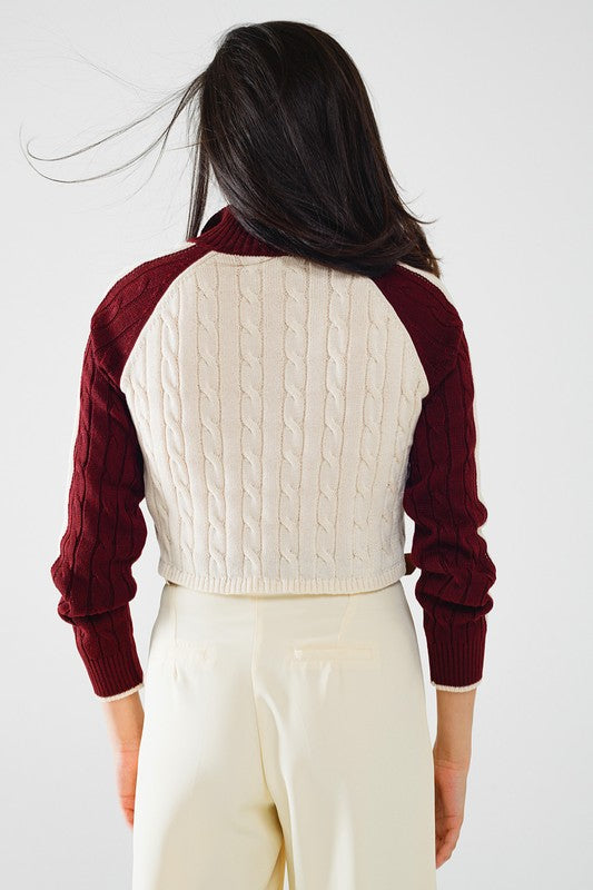 Veronica Half-Zip Sweater