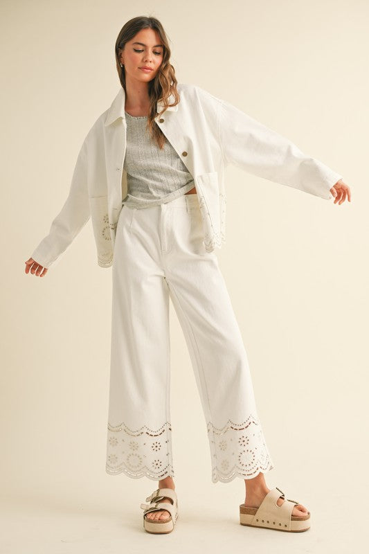 Elsie Embroidered Pant
