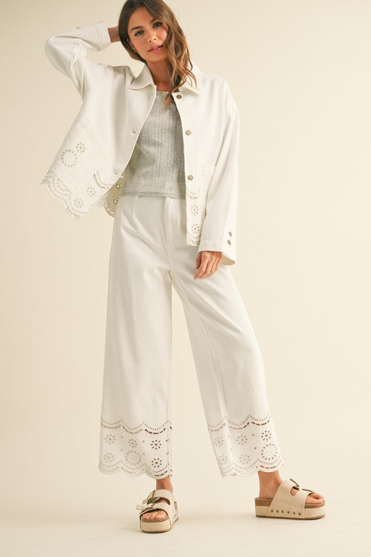 Elsie Embroidered Pant