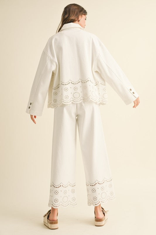 Elsie Embroidered Pant