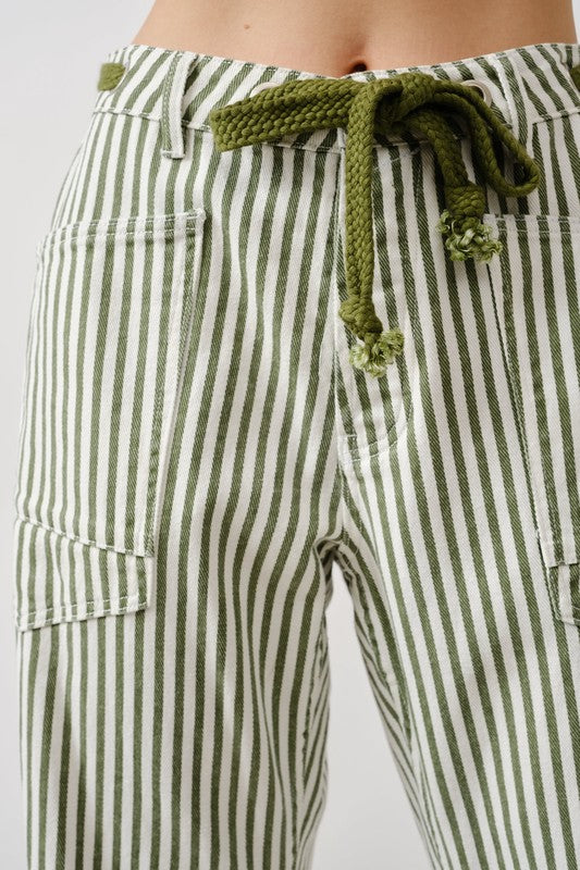 Oliver Stripe Barrel Denim