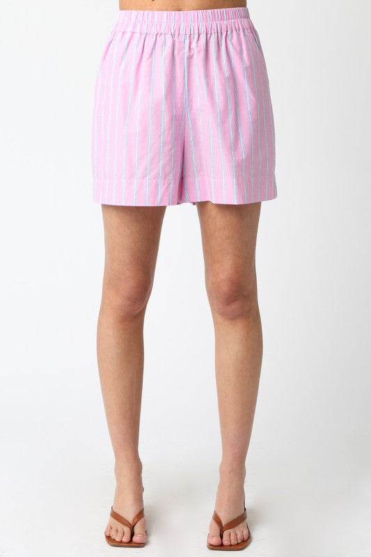 Mia Stripe Short