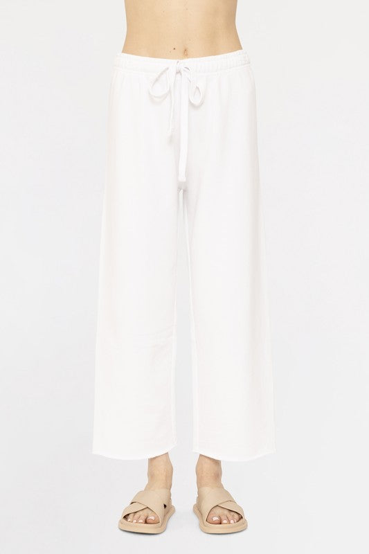 Sydney Wide-Leg Pant- White