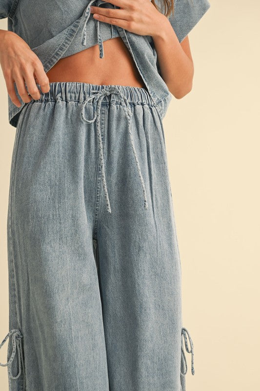 Maggie Tie Denim Pant