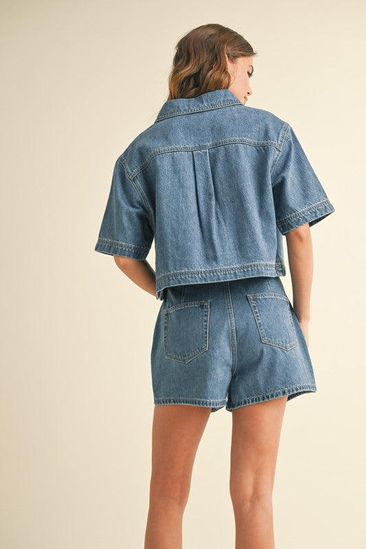 Dylan Pocket Front Denim Shirt