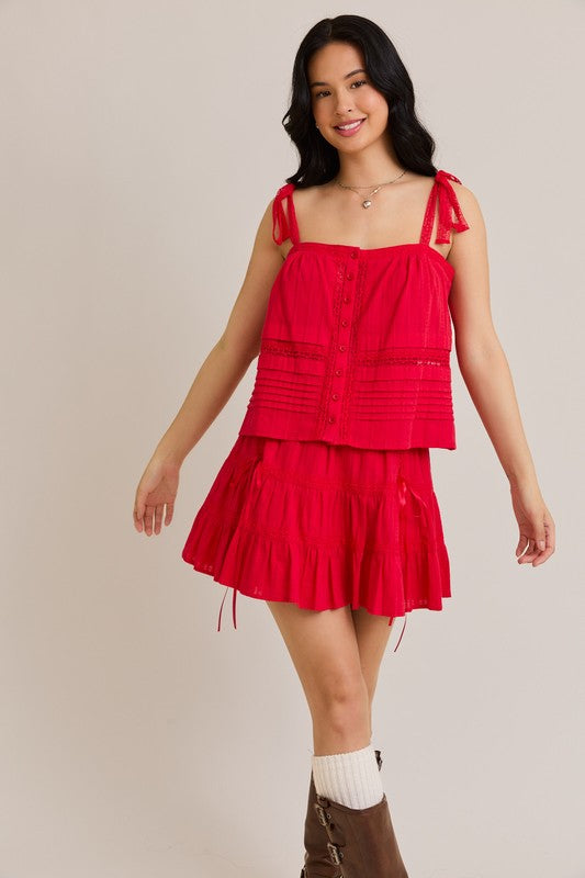 Madeline Tie Top