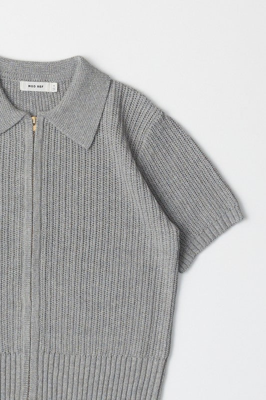 Nadia Zip-Up Top