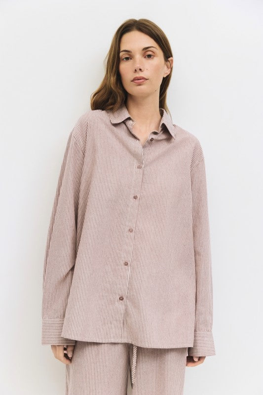 Elizabeth Stripe Button Down