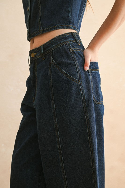 Dakota Wide Leg Denim
