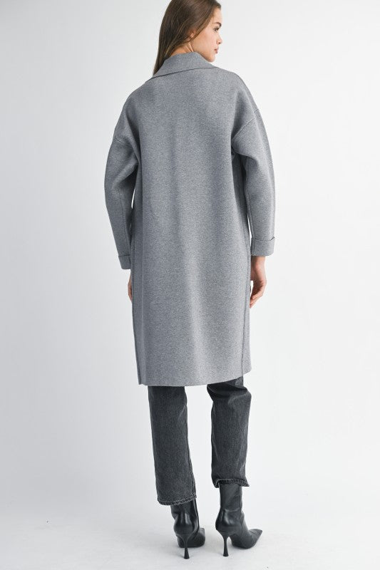 Olivia Knit Trench Coat
