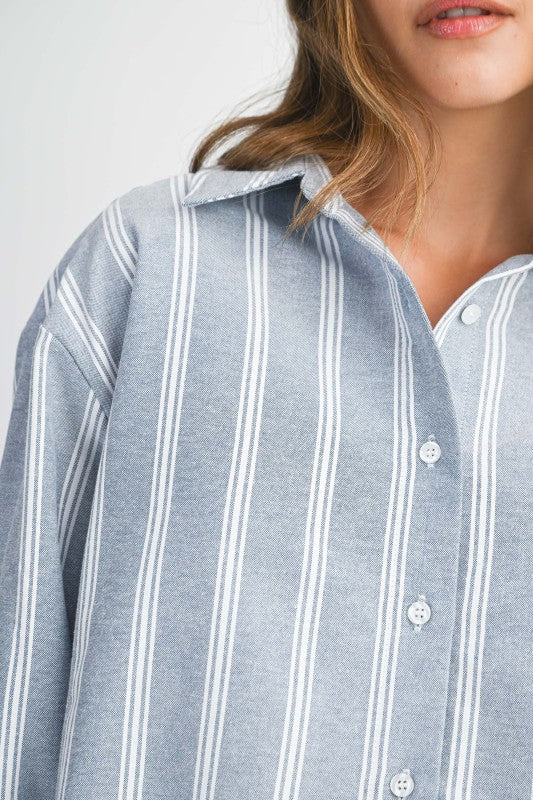 Parker Pinstripe Set
