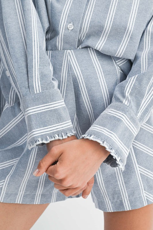 Parker Pinstripe Set