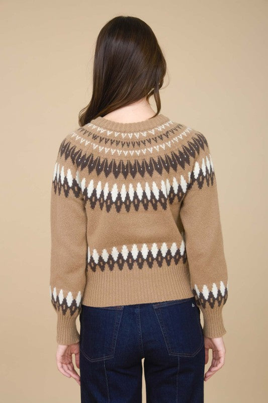 Noelle Fair Isle Cardigan
