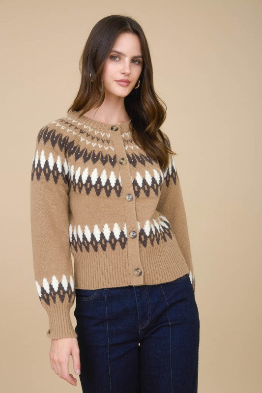 Noelle Fair Isle Cardigan