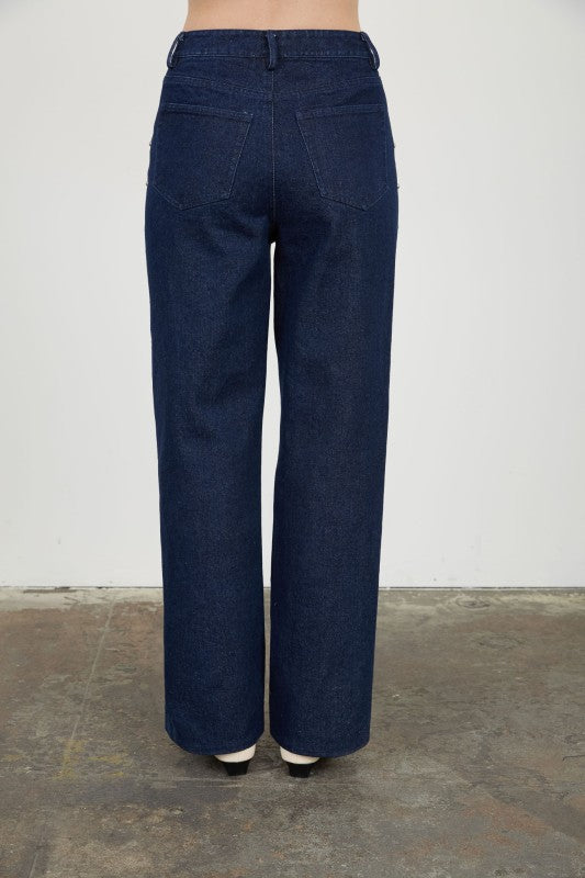 Skylar Studded Denim