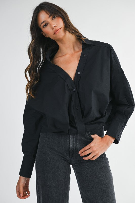 Tiffany Top- Black