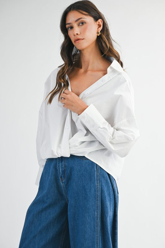 Tiffany Top- White