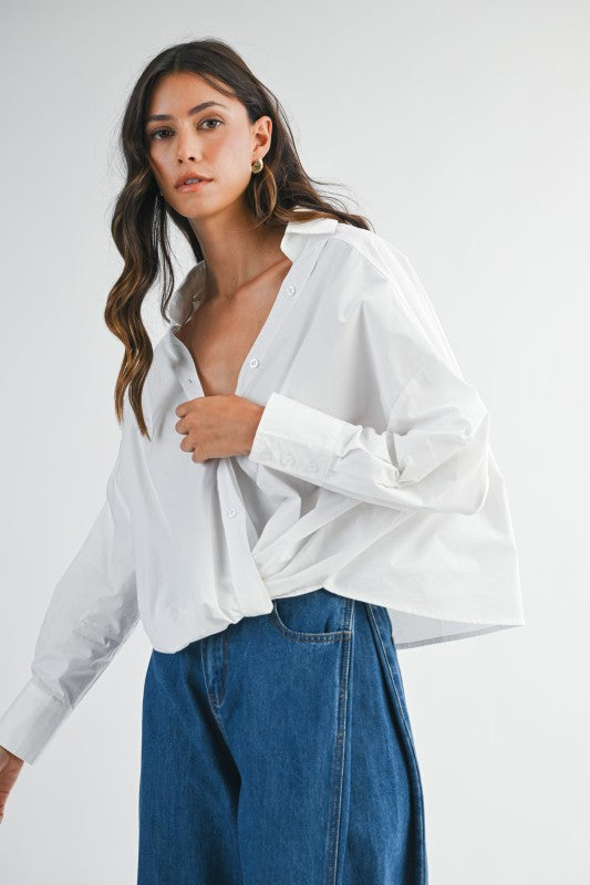 Tiffany Top- White