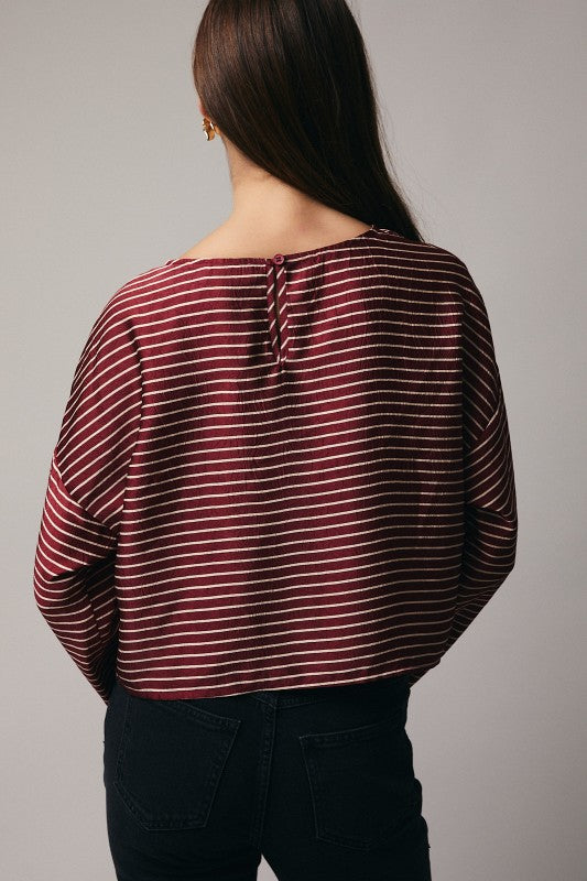 Winona Stripe Blouse