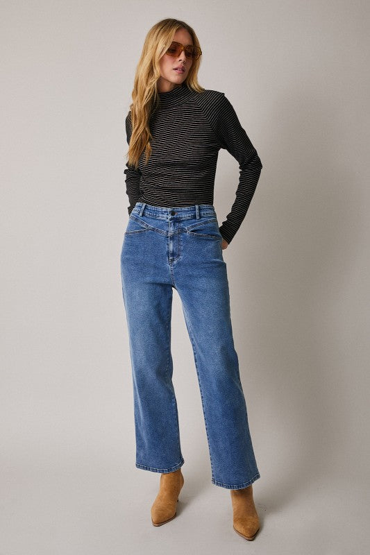 Regina Stripe Knit Top